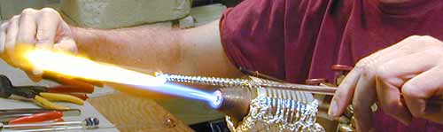 Making Glass Icicles